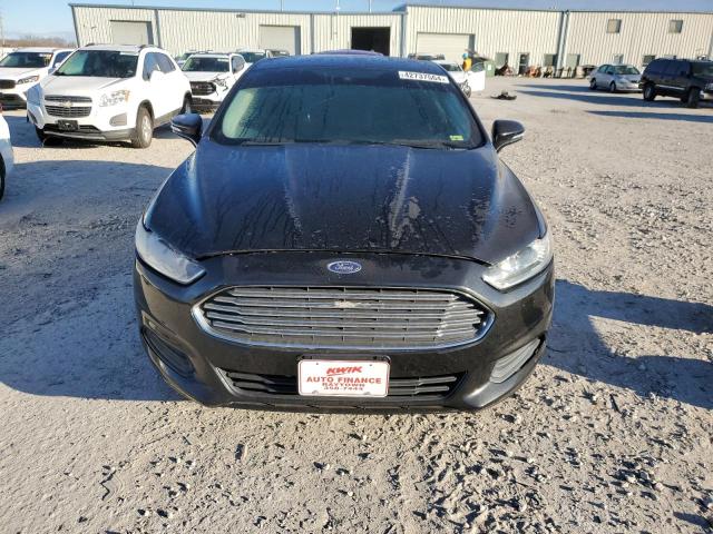 3FA6P0HR0DR271855 - 2013 FORD FUSION SE BLACK photo 5