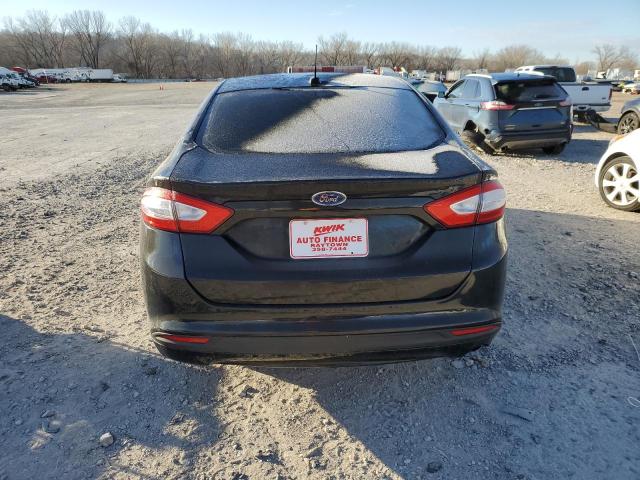 3FA6P0HR0DR271855 - 2013 FORD FUSION SE BLACK photo 6