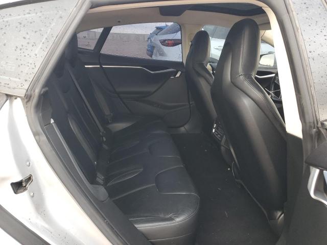 5YJSA1H16EFP60807 - 2014 TESLA MODEL S SILVER photo 10
