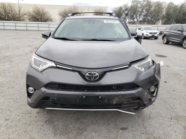 2T3WFREV5JW416043 - 2018 TOYOTA RAV4 ADVENTURE GRAY photo 5