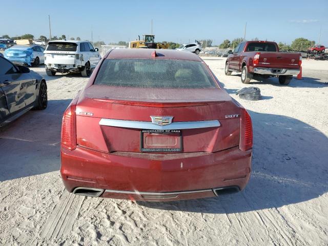 1G6AP5SXXG0122787 - 2016 CADILLAC CTS RED photo 6