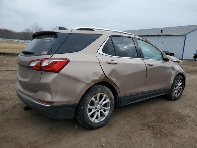 2GNAXJEV1J6342163 - 2018 CHEVROLET EQUINOX LT TAN photo 3