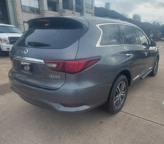 5N1DL0MN4JC534130 - 2018 INFINITI QX60 GRAY photo 4