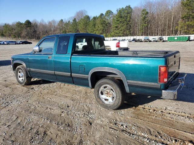 1B7GL23X2TS652394 - 1996 DODGE DAKOTA GREEN photo 2