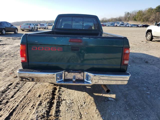 1B7GL23X2TS652394 - 1996 DODGE DAKOTA GREEN photo 6