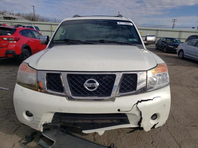 5N1AA0NE1FN621616 - 2015 NISSAN ARMADA PLATINUM WHITE photo 5