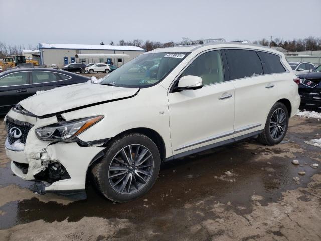 5N1DL0MM6KC534557 - 2019 INFINITI QX60 LUXE WHITE photo 1