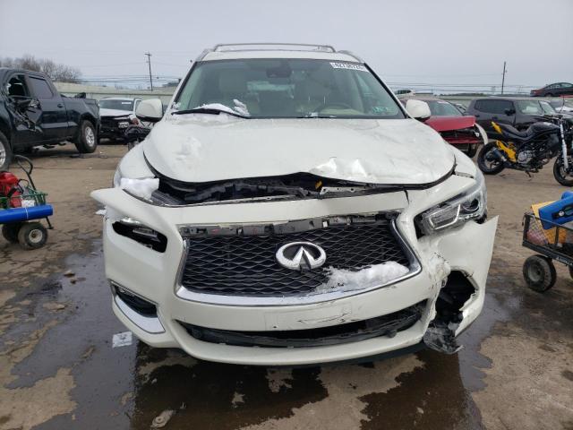 5N1DL0MM6KC534557 - 2019 INFINITI QX60 LUXE WHITE photo 5