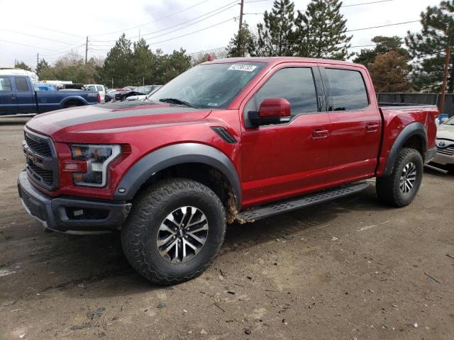 1FTFW1RG9KFC08246 - 2019 FORD F150 RAPTOR BURGUNDY photo 1