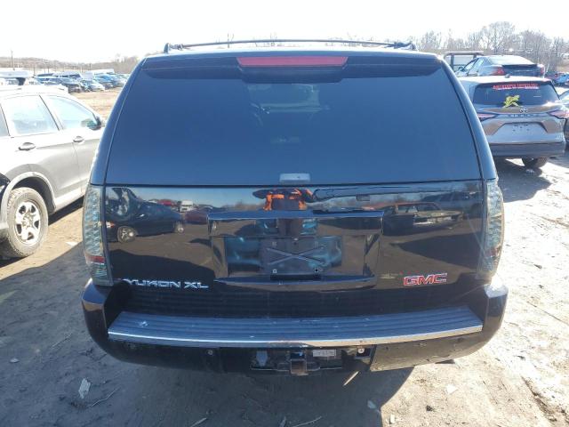 1GKFK66848J156279 - 2008 GMC YUKON XL DENALI BLACK photo 6