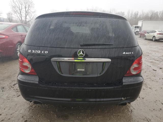 4JGCB22E58A062247 - 2008 MERCEDES-BENZ R 320 CDI BLACK photo 6