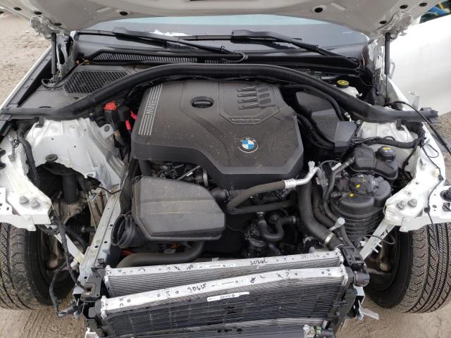 3MW5R7J08M8B77715 - 2021 BMW 330XI Ақ фото 11