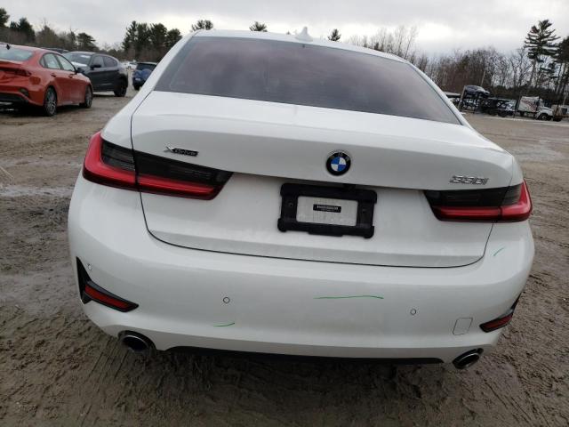 3MW5R7J08M8B77715 - 2021 BMW 330XI WHITE photo 6