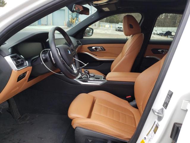 3MW5R7J08M8B77715 - 2021 BMW 330XI Ақ фото 7