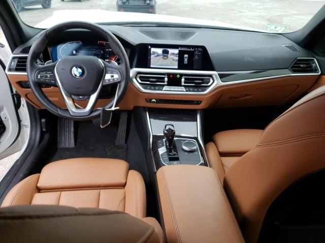 3MW5R7J08M8B77715 - 2021 BMW 330XI Ақ фото 8