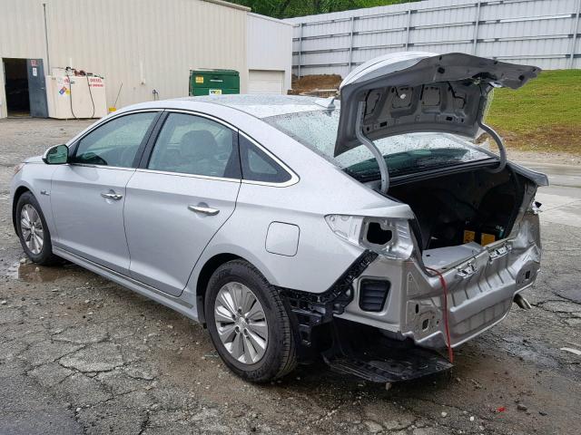 KMHE24L30HA069060 - 2017 HYUNDAI SONATA HYBRID  photo 3