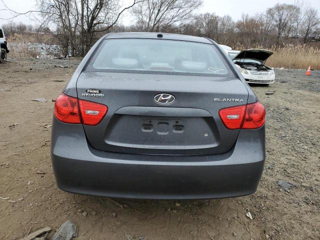 KMHDU46D48U474119 - 2008 HYUNDAI ELANTRA GLS GRAY photo 6