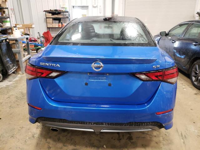 3N1AB8DV3MY277971 - 2021 NISSAN SENTRA SR BLUE photo 6