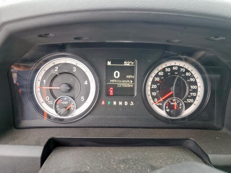 3C63RRLL7FG512251 - 2015 RAM 3500 SLT BLACK photo 9