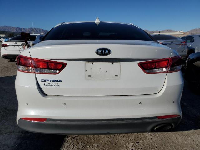 5XXGT4L39JG270959 - 2018 KIA OPTIMA LX WHITE photo 6