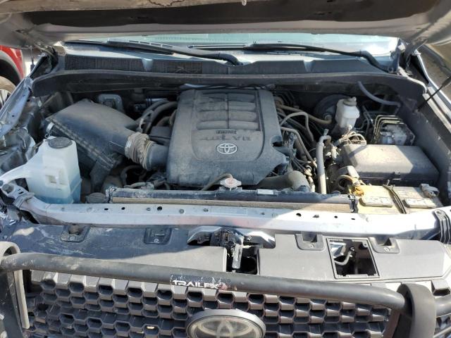 5TFRM5F16KX138242 - 2019 TOYOTA TUNDRA DOUBLE CAB SR/SR5 SILVER photo 11