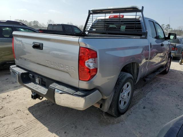 5TFRM5F16KX138242 - 2019 TOYOTA TUNDRA DOUBLE CAB SR/SR5 SILVER photo 3