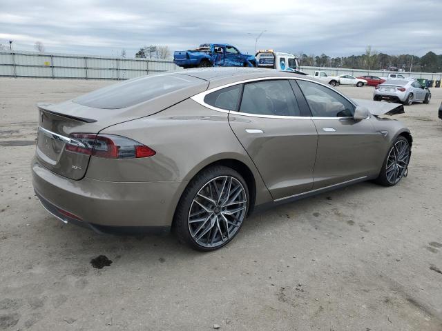 5YJSA1E28GF131176 - 2016 TESLA MODEL S Qəhvəyi foto 3
