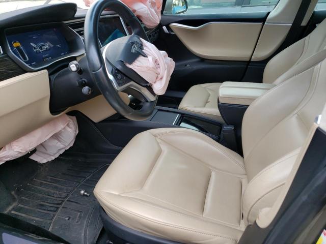 5YJSA1E28GF131176 - 2016 TESLA MODEL S Qəhvəyi foto 7