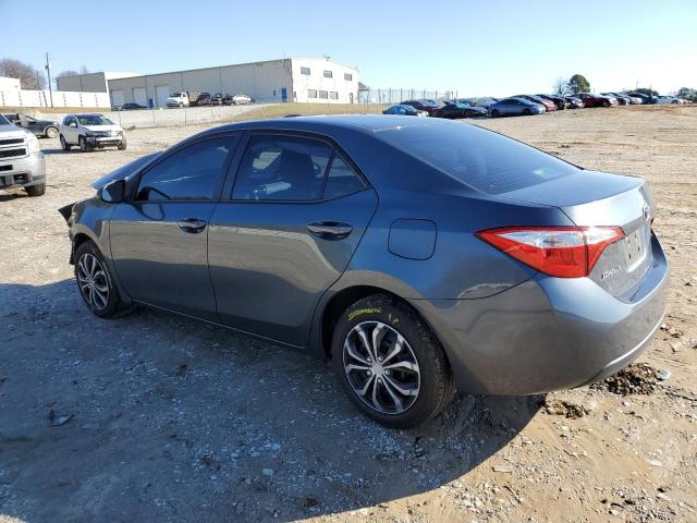 2T1BURHEXGC634983 - 2016 TOYOTA COROLLA L GRAY photo 2