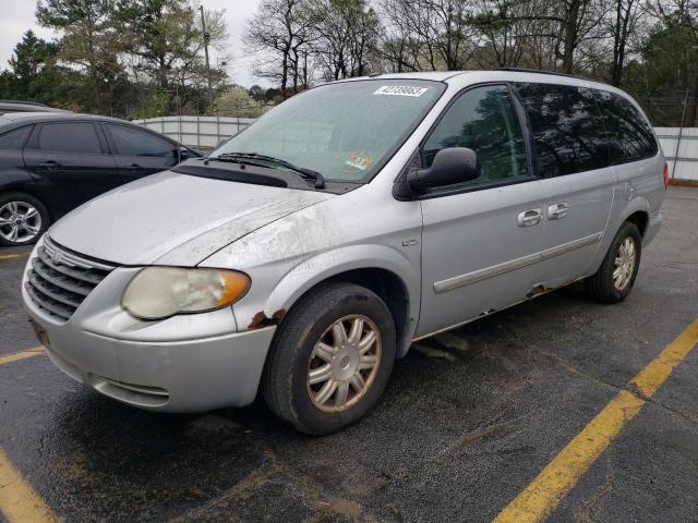 2A4GP54L77R219012 - 2007 CHRYSLER TOWN & COU TOURING ვერცხლისფერი ფოტო 1