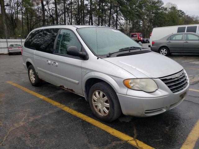 2A4GP54L77R219012 - 2007 CHRYSLER TOWN & COU TOURING ვერცხლისფერი ფოტო 4