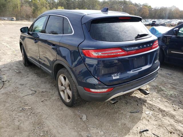 5LMCJ1D96GUJ11818 - 2016 LINCOLN MKC PREMIERE BLUE photo 3