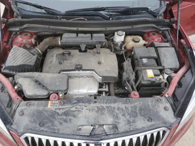 LRBFXDSA4HD003103 - 2017 BUICK ENVISION ESSENCE Բորդո լուսանկար 12