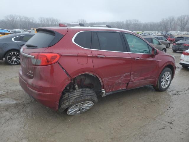 LRBFXDSA4HD003103 - 2017 BUICK ENVISION ESSENCE Բորդո լուսանկար 3