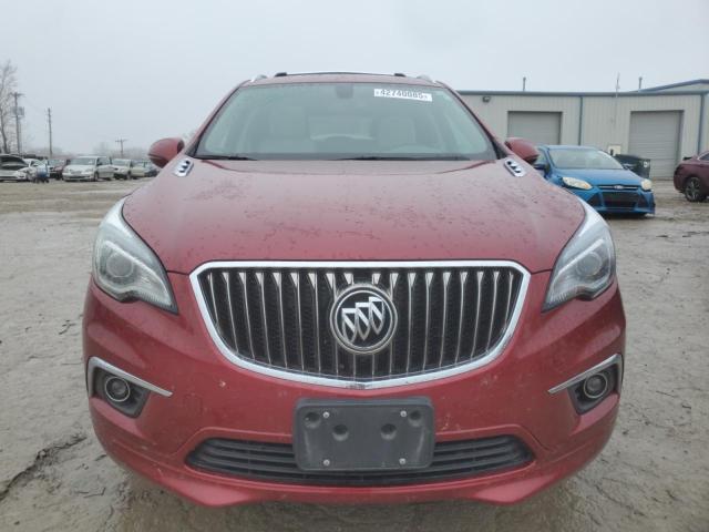LRBFXDSA4HD003103 - 2017 BUICK ENVISION ESSENCE Բորդո լուսանկար 5