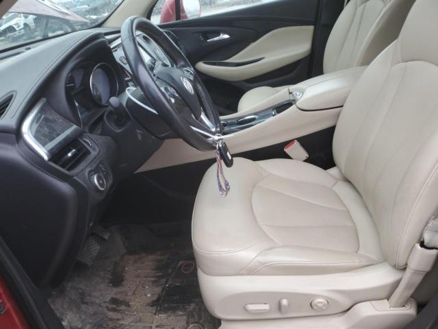 LRBFXDSA4HD003103 - 2017 BUICK ENVISION ESSENCE Բորդո լուսանկար 7