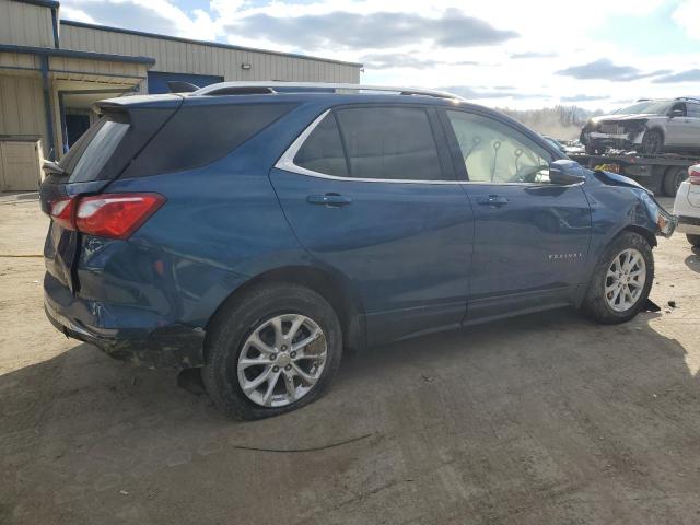 3GNAXUEVXKL243257 - 2019 CHEVROLET EQUINOX LT BLUE photo 3