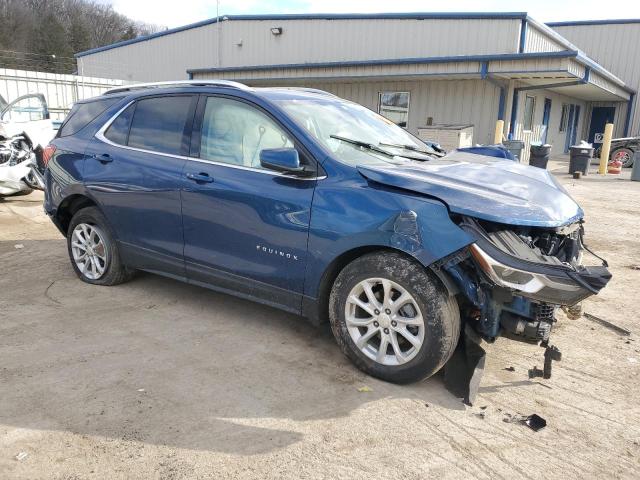 3GNAXUEVXKL243257 - 2019 CHEVROLET EQUINOX LT BLUE photo 4