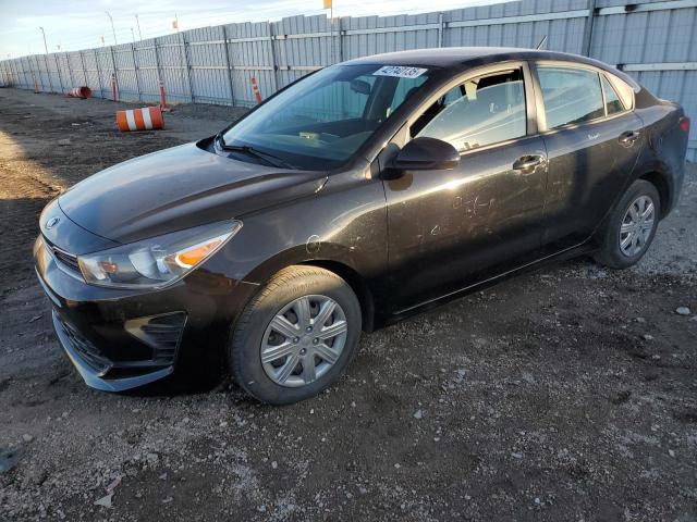 3KPA24AD4ME395773 - 2021 KIA RIO LX BLACK photo 1