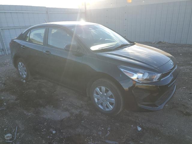 3KPA24AD4ME395773 - 2021 KIA RIO LX BLACK photo 4