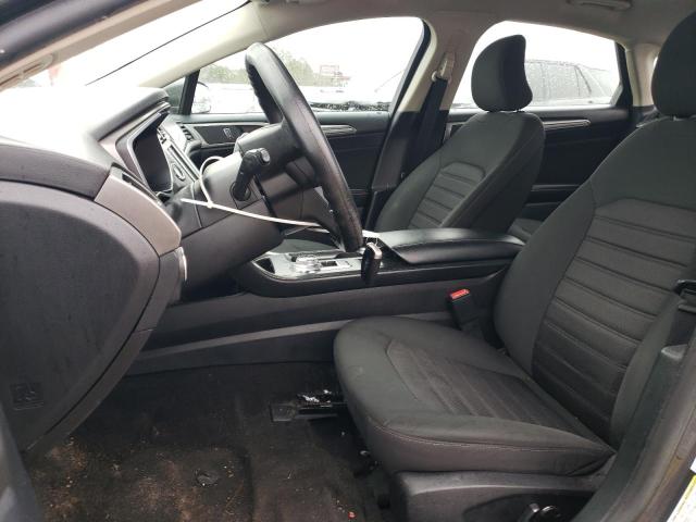 3FA6P0LU9KR261799 - 2019 FORD FUSION SE GRAY photo 7