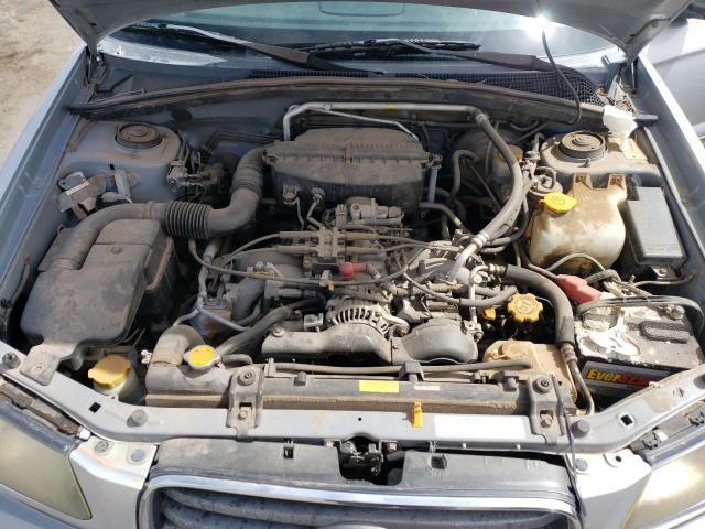 JF1SG65683H730142 - 2003 SUBARU FORESTER 2.5XS ვერცხლისფერი ფოტო 12