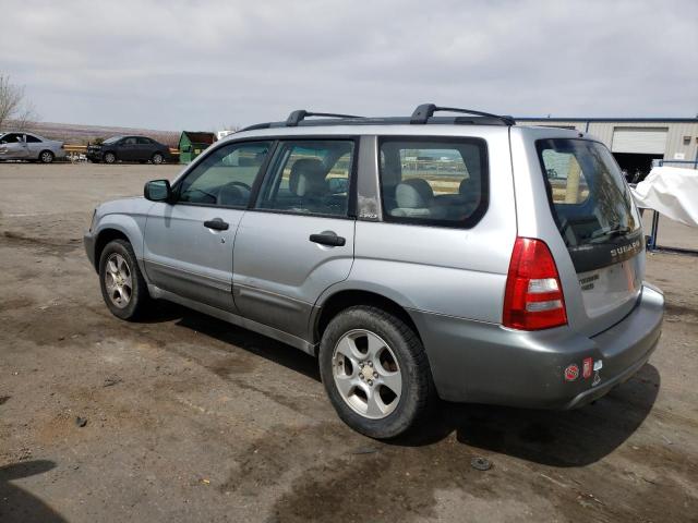 JF1SG65683H730142 - 2003 SUBARU FORESTER 2.5XS ვერცხლისფერი ფოტო 2