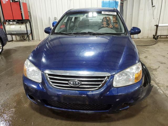 KNAFE121085561897 - 2008 KIA SPECTRA EX BLUE photo 5