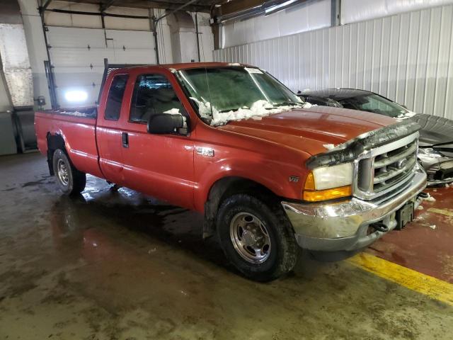 1FTNX20L81EC03858 - 2001 FORD F-250 SUPER DUTY ORANGE photo 4