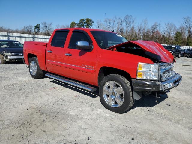 3GCPCSE01BG337284 - 2011 CHEVROLET SILVERADO C1500 LT RED photo 4