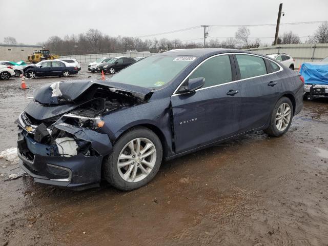 1G1ZE5ST6GF241641 - 2016 CHEVROLET MALIBU LT BLUE photo 1