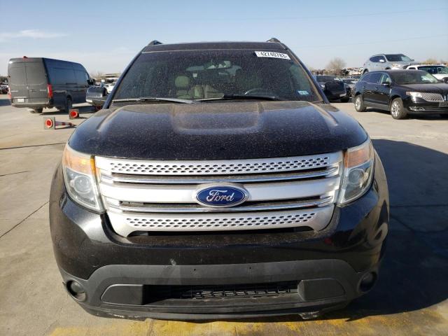 1FM5K7D83EGB72770 - 2014 FORD EXPLORER XLT BLACK photo 5