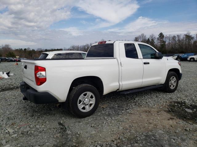 5TFRM5F11KX141825 - 2019 TOYOTA TUNDRA DOUBLE CAB SR/SR5 WHITE photo 3