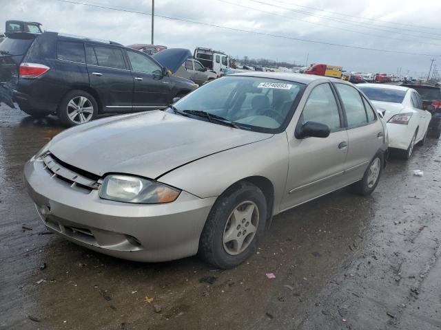 1G1JC52F837120272 - 2003 CHEVROLET CAVALIER TAN photo 1